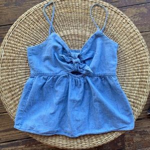 Madewell Peplum Tank